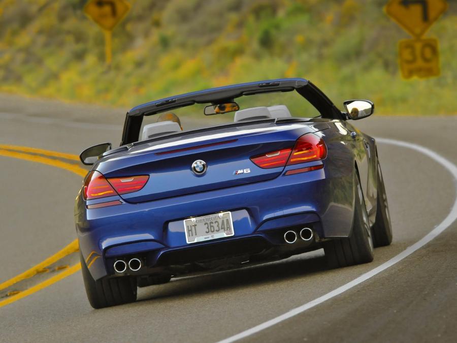  BMW M6 Convertible 2012 года  (US) (фото 8 из 20)
